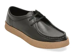 Mocasini GRYXX negri, M71802, din piele naturala imagine