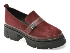Mocasini GRYXX visinii, 387340, din piele intoarsa imagine