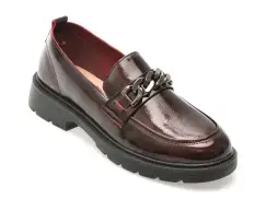 Mocasini GRYXX visinii, 911, din piele naturala lacuita imagine