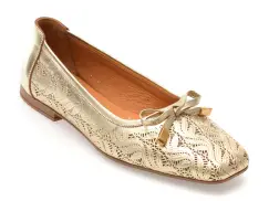 Mocasini IMAGE aurii, 2842870, din piele naturala imagine
