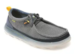 Mocasini JEEP bleumarin, 61090, din material textil imagine