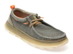 Mocasini JEEP gri, M51042A, din material textil imagine
