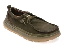 Mocasini JEEP kaki, M52040A, din piele intoarsa imagine