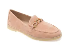 Mocasini REMONTE roz, D2F00, din piele intoarsa imagine
