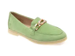 Mocasini REMONTE verzi, D2F00, din piele intoarsa imagine