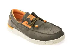 Mocasini REPLAY kaki, MM1110T, din material textil imagine