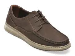 Mocasini SHOWMAN maro, SH4102, din nabuc imagine