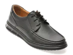 Mocasini SHOWMAN negri, SH4102, din piele naturala imagine