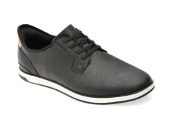 Pantofi ALDO negri, FITZPATRICK 004, din piele ecologica imagine