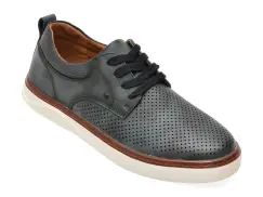 Pantofi BITE THE BULLET bleumarin, Q165, din piele naturala imagine