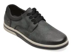 Pantofi BITE THE BULLET bleumarin, Q283, din piele naturala imagine