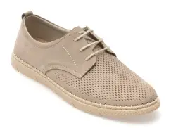 Pantofi BITE THE BULLET gri, 1823, din nabuc imagine