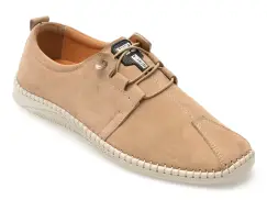 Pantofi BITE THE BULLET gri, SY365, din nabuc imagine