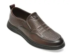 Pantofi BITE THE BULLET maro, 25L2103, din piele naturala imagine