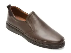 Pantofi BITE THE BULLET maro, RM112, din piele naturala imagine