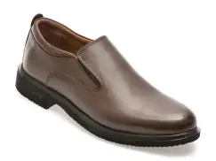 Pantofi BITE THE BULLET maro, RZ005, din piele naturala imagine