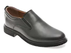 Pantofi BITE THE BULLET negri, RZ005, din piele naturala imagine