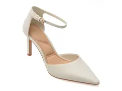 Pantofi eleganti ALDO albi, 14118332, din piele naturala imagine