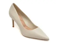 Pantofi eleganti ALDO albi, 14296281, din piele naturala imagine