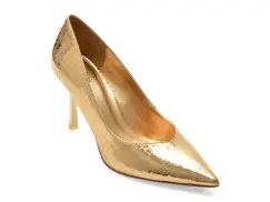 Pantofi eleganti ALDO aurii, 14252942, din piele ecologica imagine