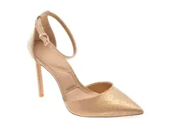 Pantofi eleganti ALDO aurii, DERPERLA 714, din piele ecologica imagine