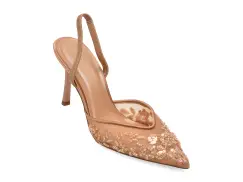 Pantofi eleganti ALDO bej, CAROLLINA 276, din material textil imagine