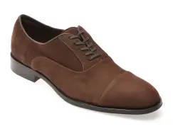 Pantofi eleganti ALDO maro, LAZIO 201, din nabuc imagine