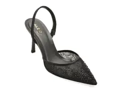 Pantofi eleganti ALDO negri, 14241582, din material textil imagine