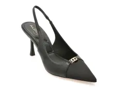 Pantofi eleganti ALDO negri, AUGUSTAS 007, din piele ecologica imagine