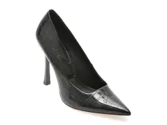 Pantofi eleganti ALDO negri, BRELLE 001, din piele ecologica imagine