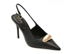 Pantofi eleganti ALDO negri, CAMBERLEY 007, din piele naturala imagine