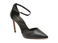 Pantofi eleganti ALDO negri, DERPERLA 007, din piele naturala imagine