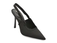 Pantofi eleganti ALDO negri, HENNIE 007, din material textil imagine