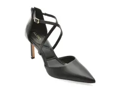 Pantofi eleganti ALDO negri, KALLANI 001, din piele ecologica imagine