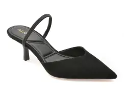 Pantofi eleganti ALDO negri, RE-JESSICA 001, din piele intoarsa imagine