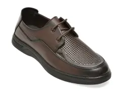 Pantofi eleganti BITE THE BULLET maro, 25T7239, din piele naturala imagine