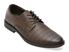 Pantofi eleganti BITE THE BULLET maro, 5670, din piele naturala imagine