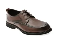 Pantofi eleganti BITE THE BULLET maro, T89628, din piele naturala imagine