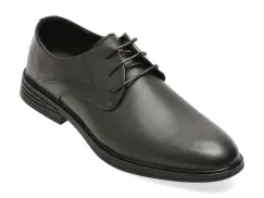 Pantofi eleganti BITE THE BULLET negri, 4T89516, din piele naturala imagine