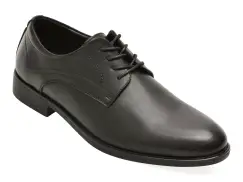 Pantofi eleganti BITE THE BULLET negri, BM6305, din piele naturala imagine