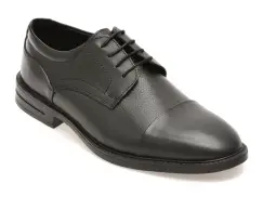 Pantofi eleganti BITE THE BULLET negri, FH2200, din piele naturala imagine