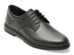 Pantofi eleganti BITE THE BULLET negri, FL326, din piele naturala imagine