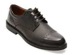 Pantofi eleganti BITE THE BULLET negri, RM107, din piele naturala imagine