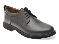 Pantofi eleganti BITE THE BULLET negri, RZ004, din piele naturala imagine