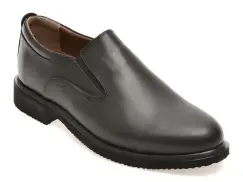 Pantofi eleganti BITE THE BULLET negri, RZ005, din piele naturala imagine