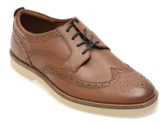 Pantofi eleganti CLARKS maro, TAHOE LIMIT, din piele naturala imagine