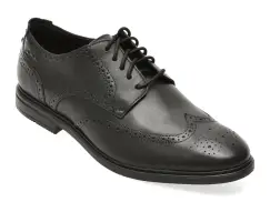 Pantofi eleganti CLARKS negri, BANBTIP, din piele naturala imagine