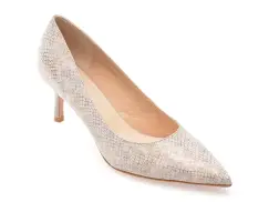 Pantofi eleganti EPICA arginti, E76, din piele naturala imagine