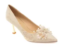 Pantofi eleganti EPICA bej, 1314178, din piele ecologica imagine