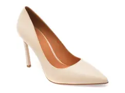 Pantofi eleganti EPICA bej, E19070, din piele naturala imagine